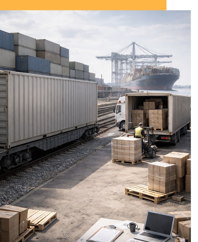 Мультимодальные перевозки грузов по миру от 46908 руб