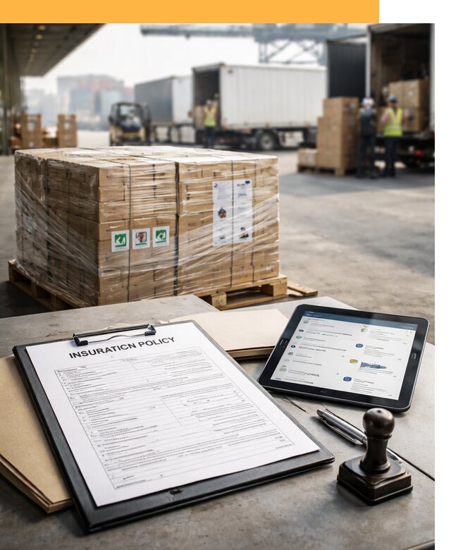 Страхование международных грузов от 3648 руб, полная защита