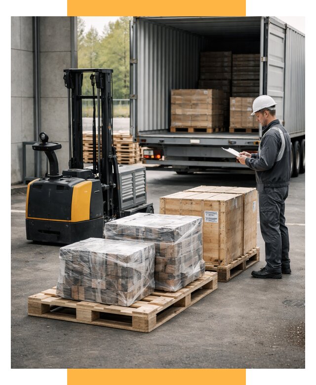 Доставка оборудования из Европы под ключ от 46908 р. | СетСервис-Кус