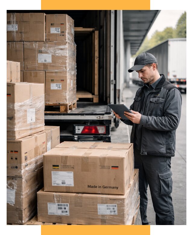 Доставка грузов из Германии от 46908 р. быстро - СетСервис-Кус