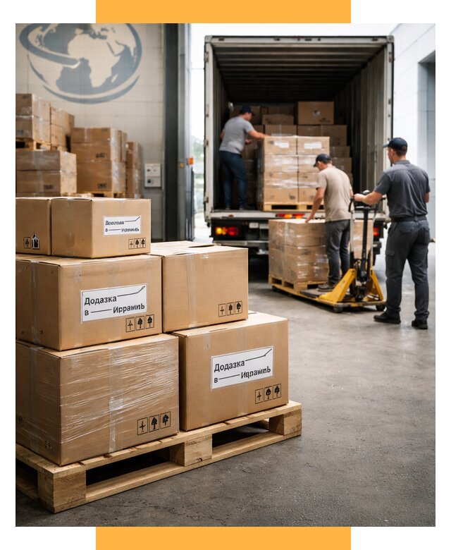Доставка грузов в Израиль и экспорт от 46908 р. СетСервис-Кус