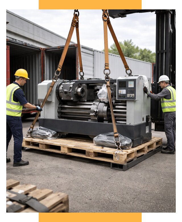 Перевозка станков и таможня от 62544 р. | СетСервис-Кус логистика