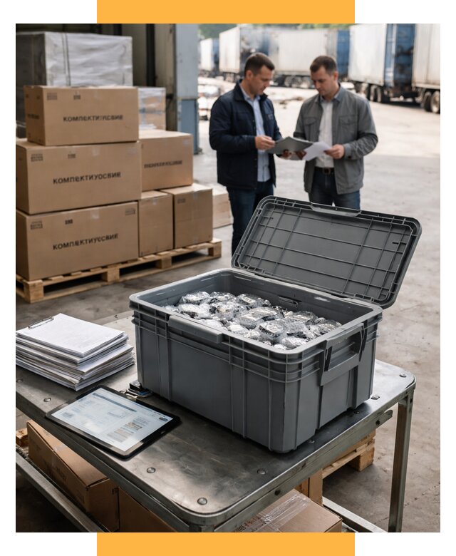 Перевозка комплектующих из Китая от 6776 р. | СетСервис-Кус