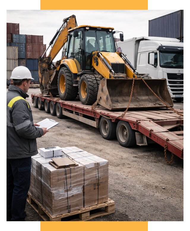 Международная перевозка спецтехники от 46908 р., СетСервис-Кус