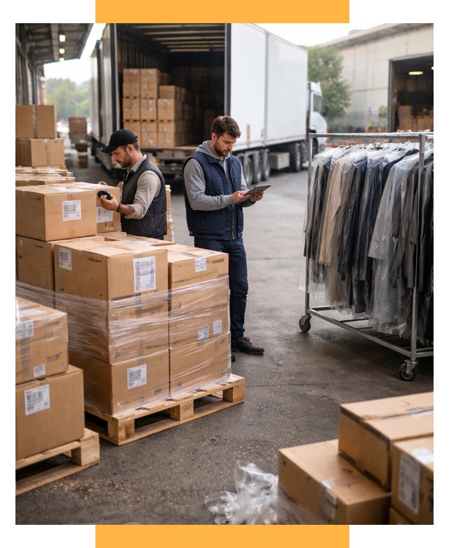 Перевозка и доставка одежды из Китая от 7818 р., СетСервис-Кус