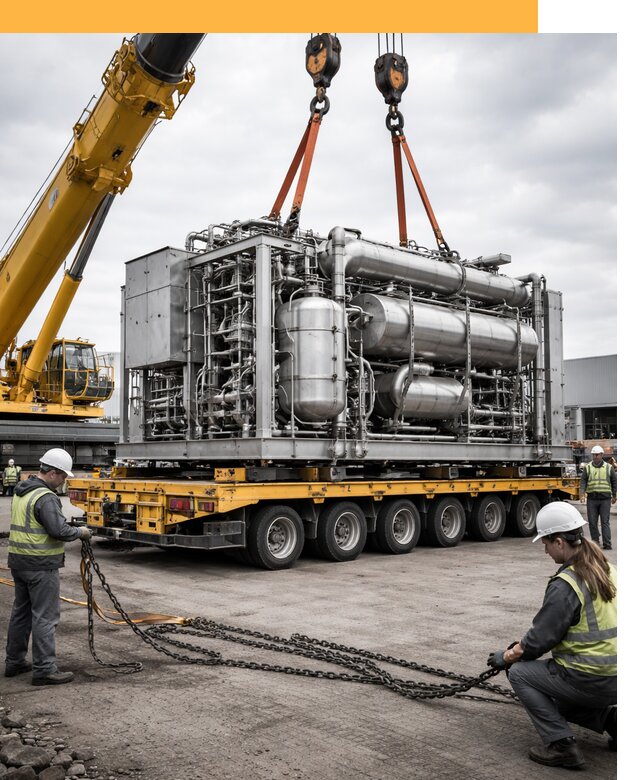 Перевозка тяжеловесных грузов по миру от 156360 руб