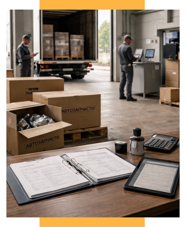 Таможенное оформление автозапчастей под ключ от 8860 р., СетСервис-Кус