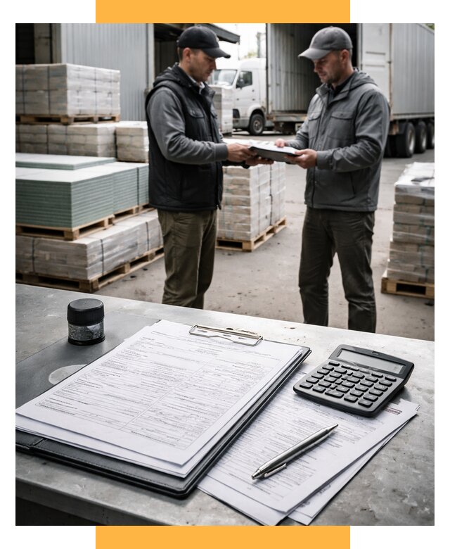 Таможенное оформление стройматериалов от 8860 р. | СетСервис-Кус