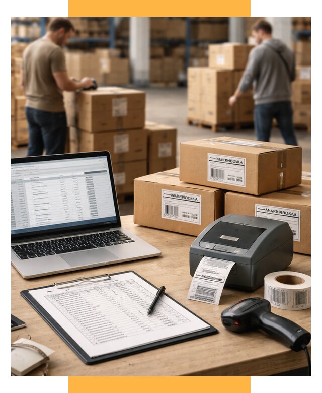Маркировка импортных товаров от 4691 р. под ключ, СетСервис-Кус