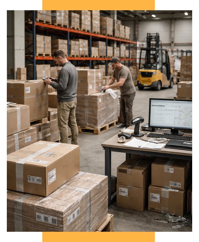 Склад консолидации в Европе от 6776 р., услуги СетСервис-Кус